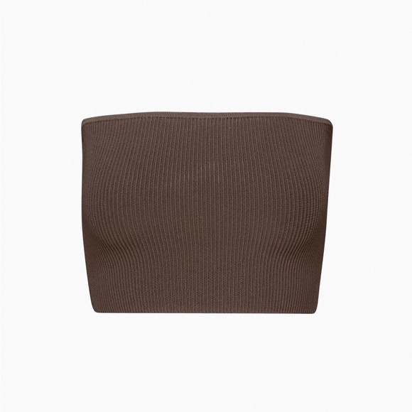 Babaton Ribbed Knit Sculpt Tube Top - Picture 1 of 10